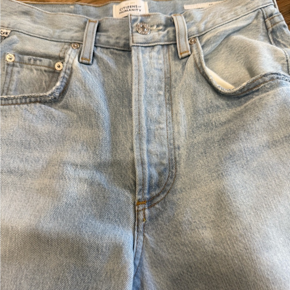 Citizens of Humanity Ayla Baggy Crop Jeans 23/24 - Picture 7 of 11